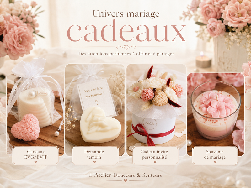 Cadeaux Mariage Personnalisés | Invités, Témoins, EVJF & EVG