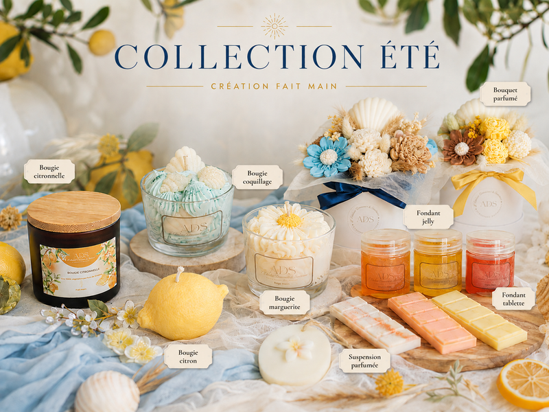 Collection ETE - L'Atelier Douceurs & Senteurs