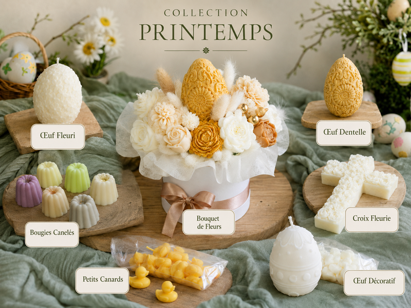 Collection de printemps - L'Atelier Douceurs & Senteurs