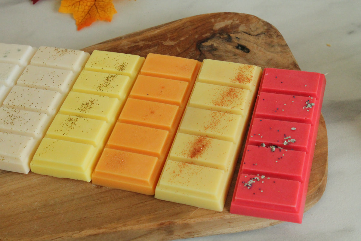 Fondant parfumé tablette  – Cire végétale & parfums de Grasse Collection AUTOMNE