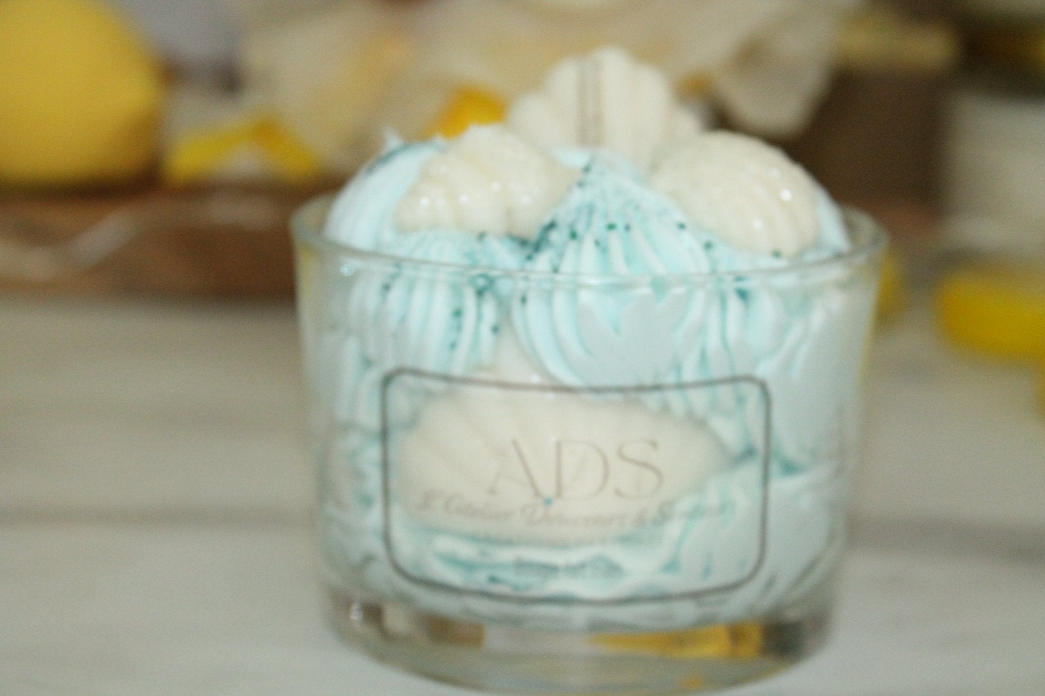 Bougie parfumée Coquillage– Cire végétale & parfum de Grasse - L'Atelier Douceurs & Senteurs