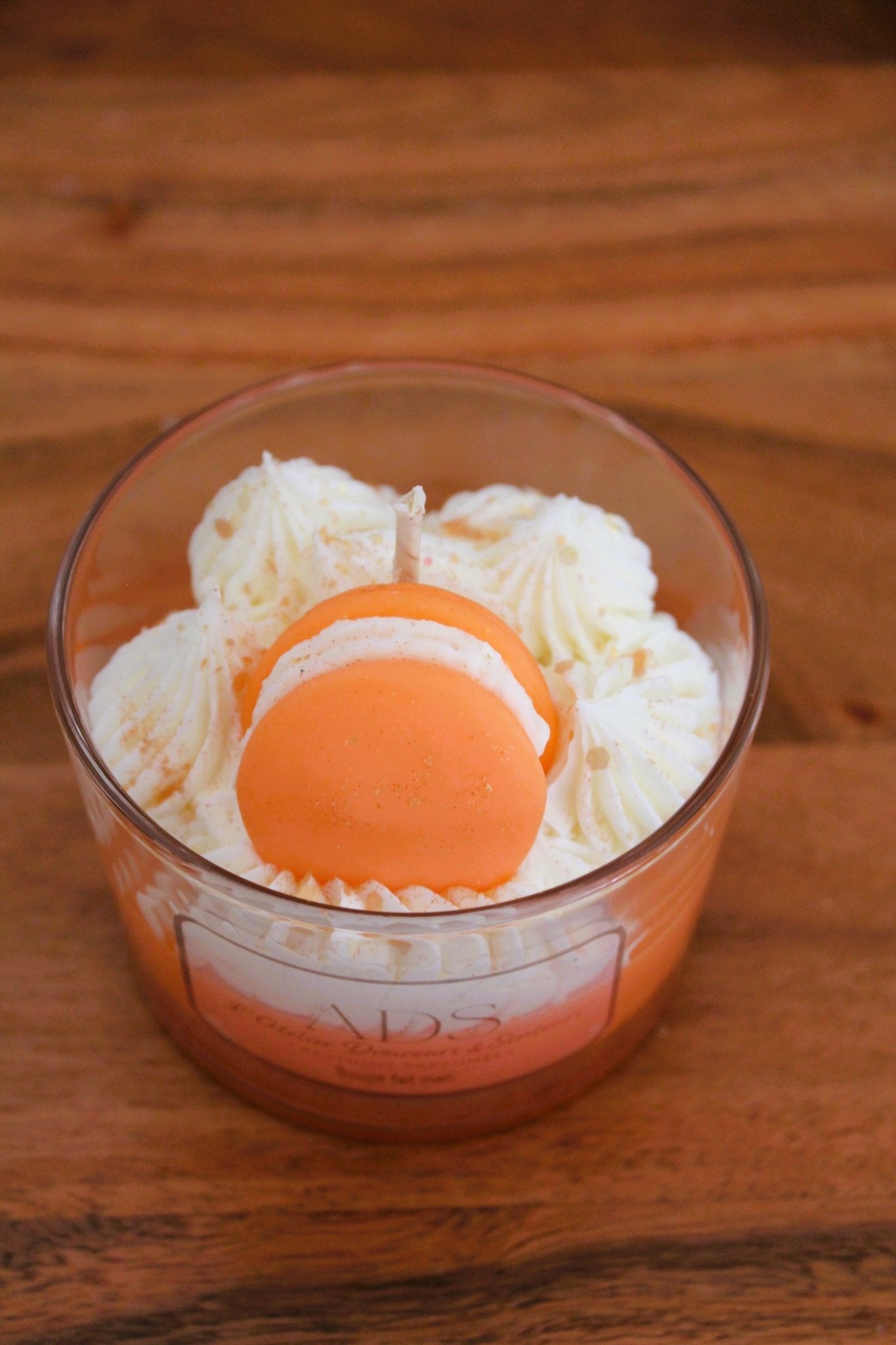 Bougie parfumée Nectar d'abricot – Cire végétale - L'Atelier Douceurs & Senteurs