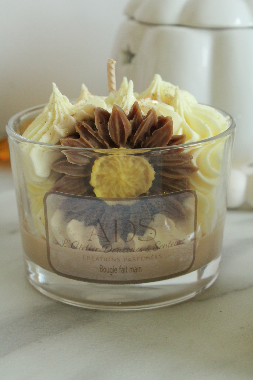 Bougie parfumée Tournesol– Cire végétale & parfum de Grasse AUTOMNE