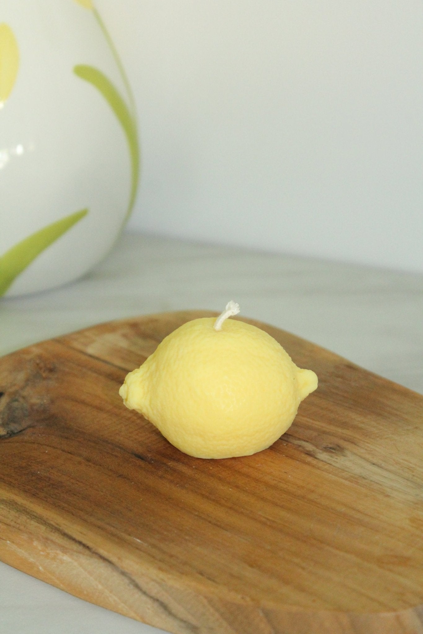 Bougies Citron ” – cire végétale & parfum de grasse - L'Atelier Douceurs & Senteurs