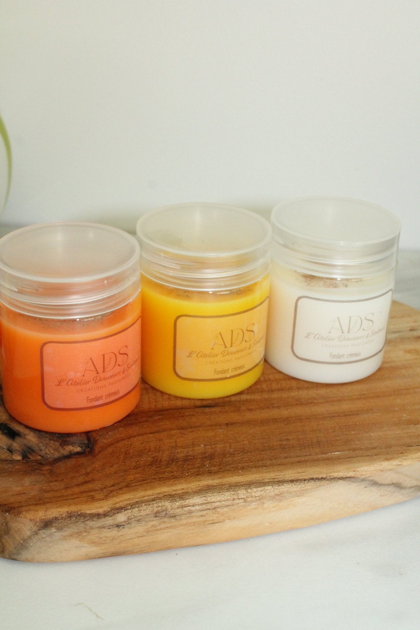 Fondant crémeux parfumé – collection ETE Cire végétale & parfum de Grasse - L'Atelier Douceurs & Senteurs