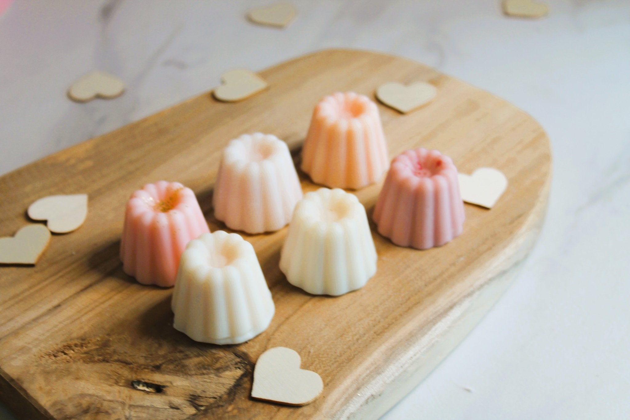 Fondant parfumé cannelé – Cire végétale nouveaux Parfums de la Co St Valentin - L'Atelier Douceurs & Senteurs