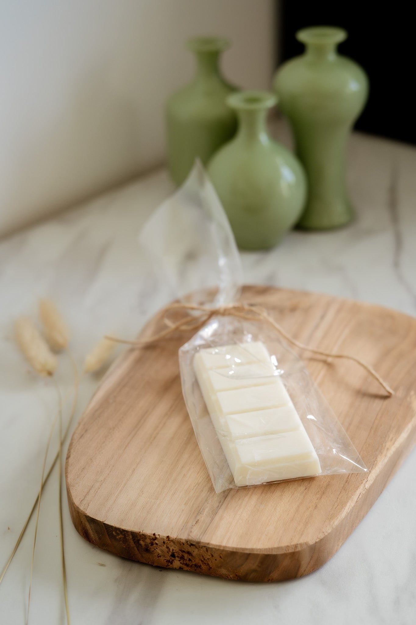 Fondant parfumé tablette – Cire végétale & parfums de Grasse - L'Atelier Douceurs & Senteurs