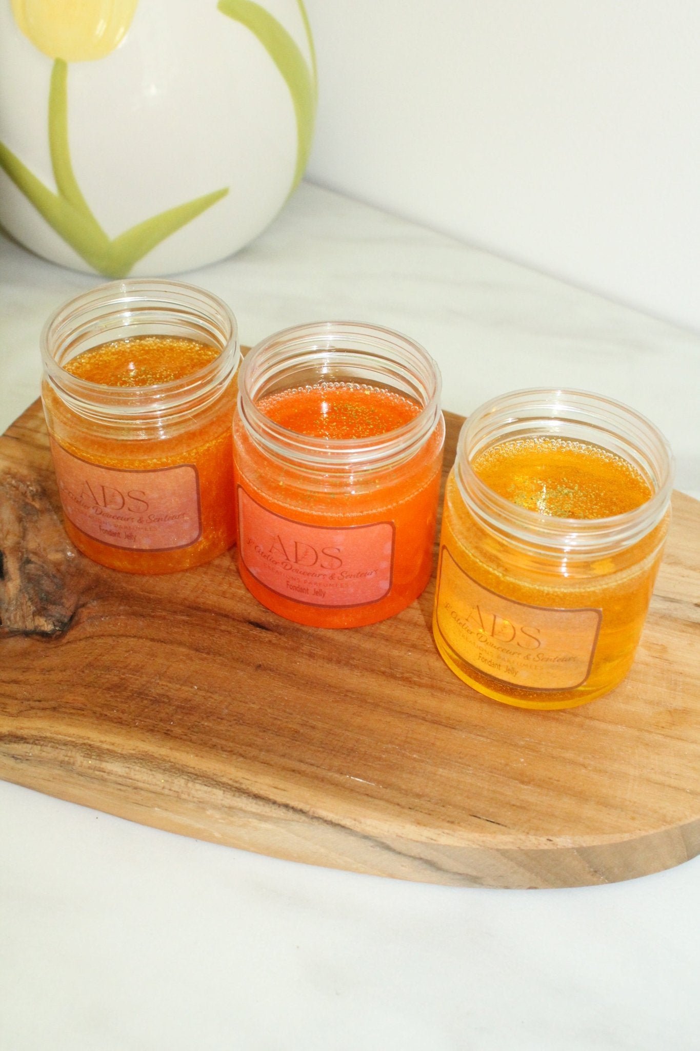 Jelly parfumé – Collection ETE Cire minérale & parfum de Grasse - L'Atelier Douceurs & Senteurs