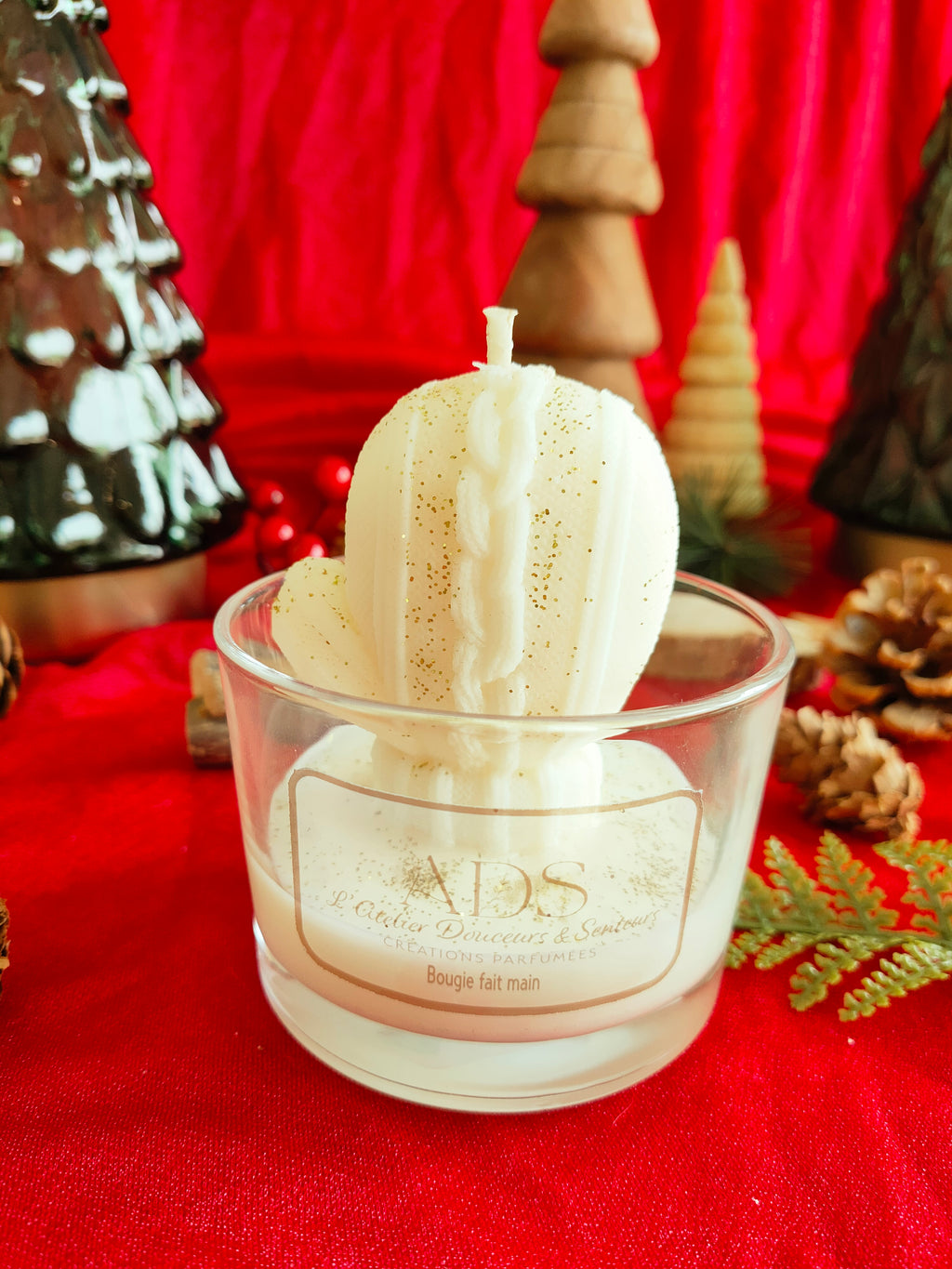 Bougie Moufle -Cire végétale parfumée