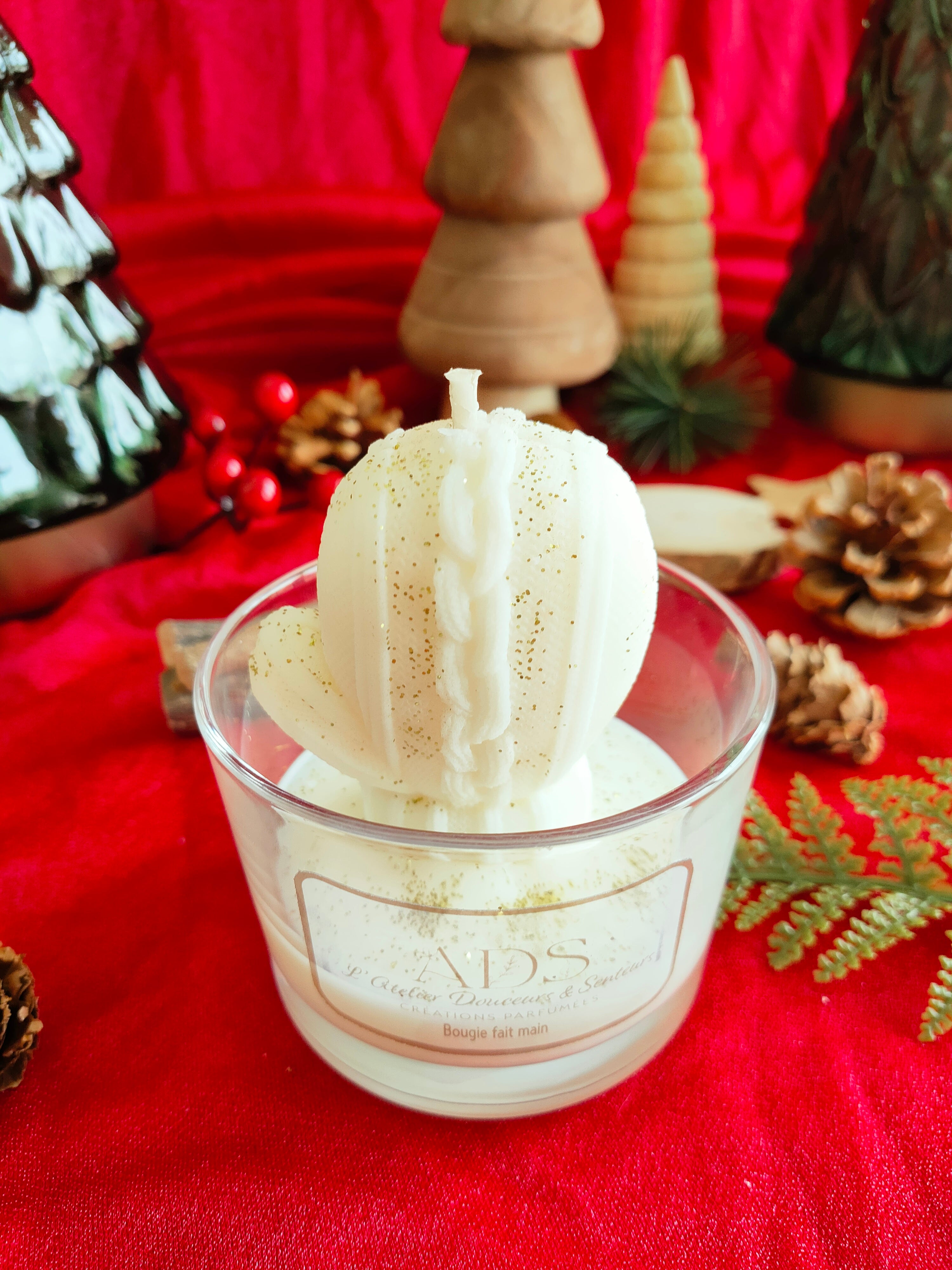 Bougie Moufle -Cire végétale parfumée